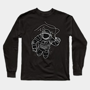 Life in Space Astronaut Long Sleeve T-Shirt